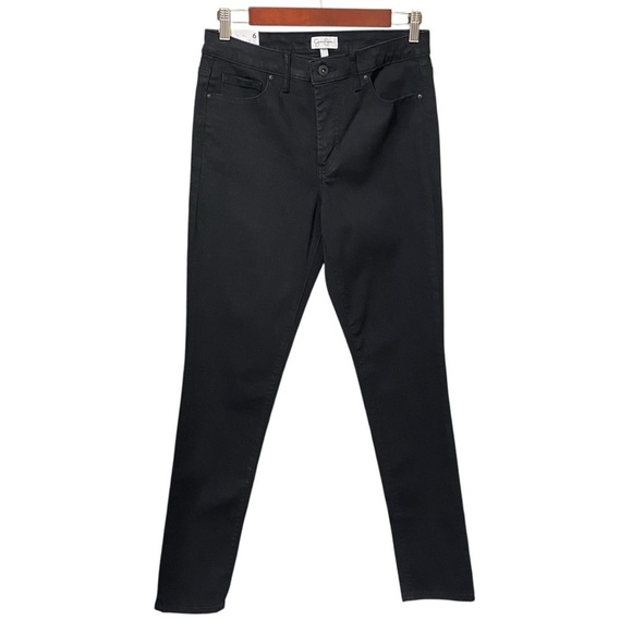 Jessica Simpson Black High Rise Skinny Stretch Jeans Size 6 NWT - Picture 1 of 6